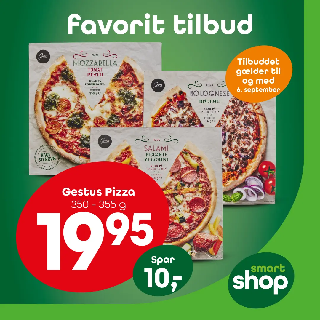 Gestus Pizza 350-355 g — 19,95