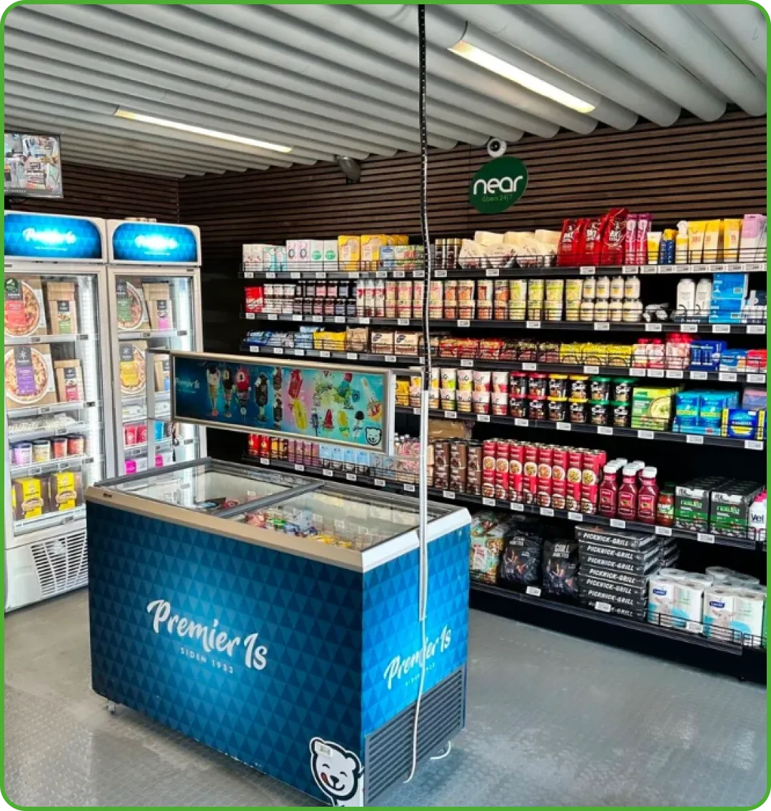 Smart Shop 24-7 indvendigt